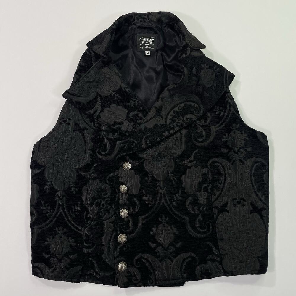 Vintage Shrine Hollywood Victorian Gothic Formal Cavalier Vest Men’s Medium